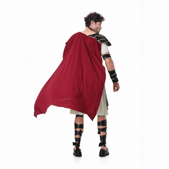 Cosplay Scénický Kostým: Halloween Rímsky Vojak, Téma Spartanský Vojak; Značka Rain Dream Silk; Bavlnená Zmes Látka; Hlavná Látka: Polyester; 65% Polyester; Jar 2023