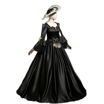 Halloween Čarovná princezná šaty pre divadelné predstavenia, polyesterová látka, 95%+ podiel hlavnej tkaniny, jar 2025 vydanie