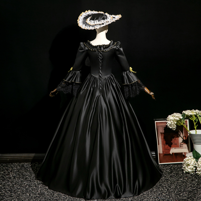 Halloween Čarovná princezná šaty pre divadelné predstavenia, polyesterová látka, 95%+ podiel hlavnej tkaniny, jar 2025 vydanie