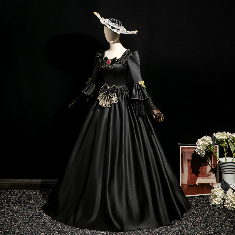 Halloween Čarovná princezná šaty pre divadelné predstavenia, polyesterová látka, 95%+ podiel hlavnej tkaniny, jar 2025 vydanie