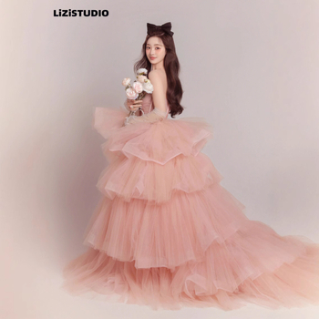 Princezná tutu šaty na portrét, bavlna, pre ženy 18–24 rokov, jeseň 2022