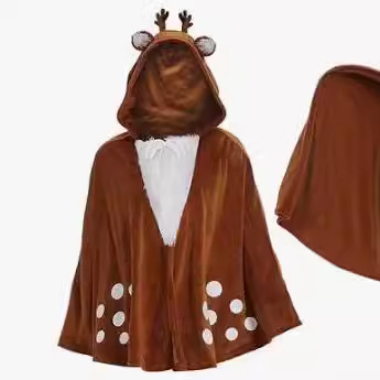 Ženski cosplay plašt za vješticu, pamuk‑smjesa tkanina, 30–50% druge tkanine, jesensko izdanje 2025, za uloge u igrama i anime