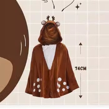 Ženski cosplay plašt za vješticu, pamuk‑smjesa tkanina, 30–50% druge tkanine, jesensko izdanje 2025, za uloge u igrama i anime