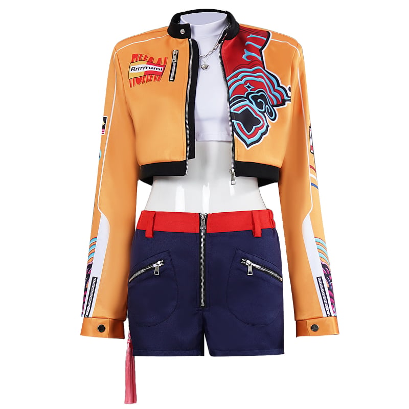 Cosplay kostim lovca na vještice za K‑Pop grupu na pozornici — unisex, poliester smjesa, glavni materijal 90% poliester, sekundarni 60% poliester, šifra proizvoda Y2572, ljeto 2025