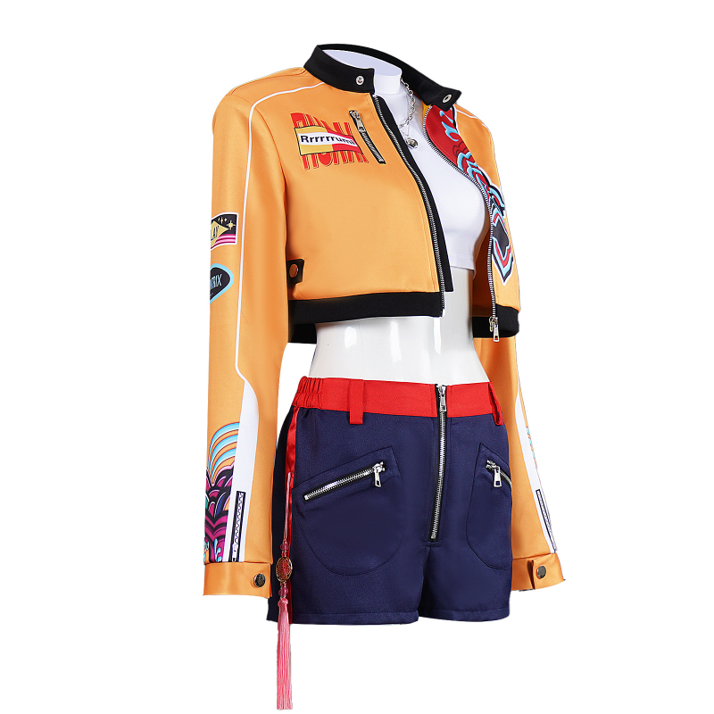 Cosplay kostim lovca na vještice za K‑Pop grupu na pozornici — unisex, poliester smjesa, glavni materijal 90% poliester, sekundarni 60% poliester, šifra proizvoda Y2572, ljeto 2025