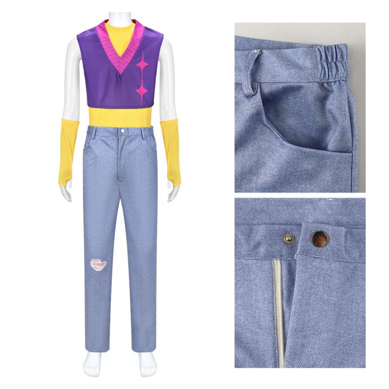 Cosplay kostim za K-Pop žensku grupu, unisex, poliester 30–50% sadržaj, za pozornicu ljeto 2025