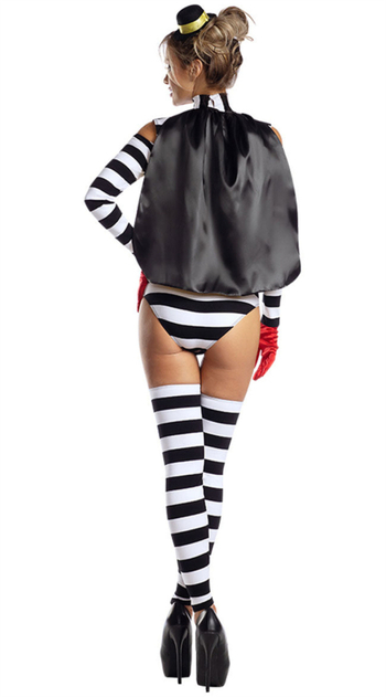 Halloween cosplay kostim za žene: cirkuski klaun, tkanina od pamukasto-mješavine, glavni materijal 90% poliester, za pozornicu, dob 18–24