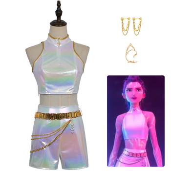K-POP Hunter Witch Girl Group cosplay kostim Mila Zoi Ilumi – Spandex s PU, ljeto 2025, za igre, anime i role-play, sladak svjež stil