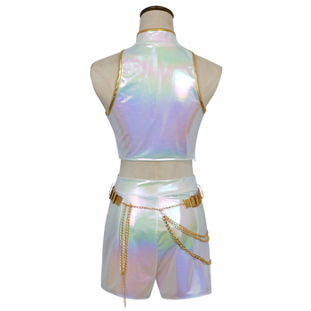 K-POP Hunter Witch Girl Group cosplay kostim Mila Zoi Ilumi – Spandex s PU, ljeto 2025, za igre, anime i role-play, sladak svjež stil