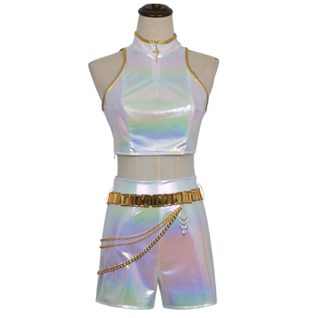 K-POP Hunter Witch Girl Group cosplay kostim Mila Zoi Ilumi – Spandex s PU, ljeto 2025, za igre, anime i role-play, sladak svjež stil