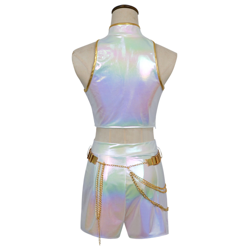 K-POP Hunter Witch Girl Group cosplay kostim Mila Zoi Ilumi – Spandex s PU, ljeto 2025, za igre, anime i role-play, sladak svjež stil