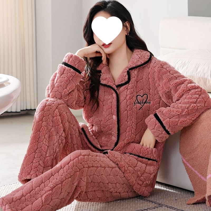 Ženski set pidžama, 3/4 rukava, mali ovratnik, kineski stil, tkanina Tr fabric, PVC ≤30%