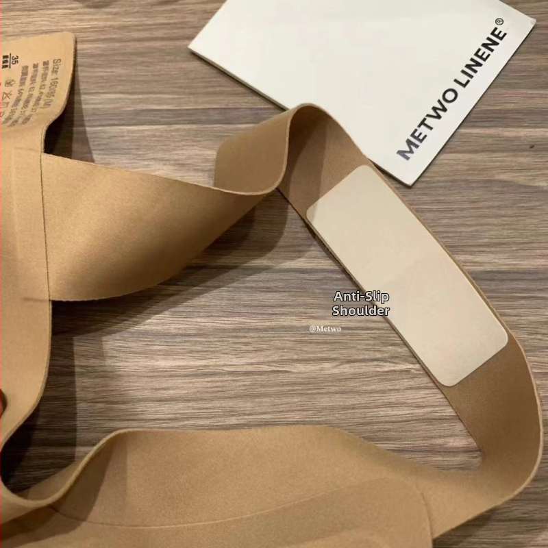 Bezšvová integrovaná podprsenka s W-tvarovanou mäkkou oporou, hlavný materiál nylon, podšívka Nylon, poháriky z polyesterového vlákna, štýl tube top korejský štýl, zadné zapínanie s dvojradom spon