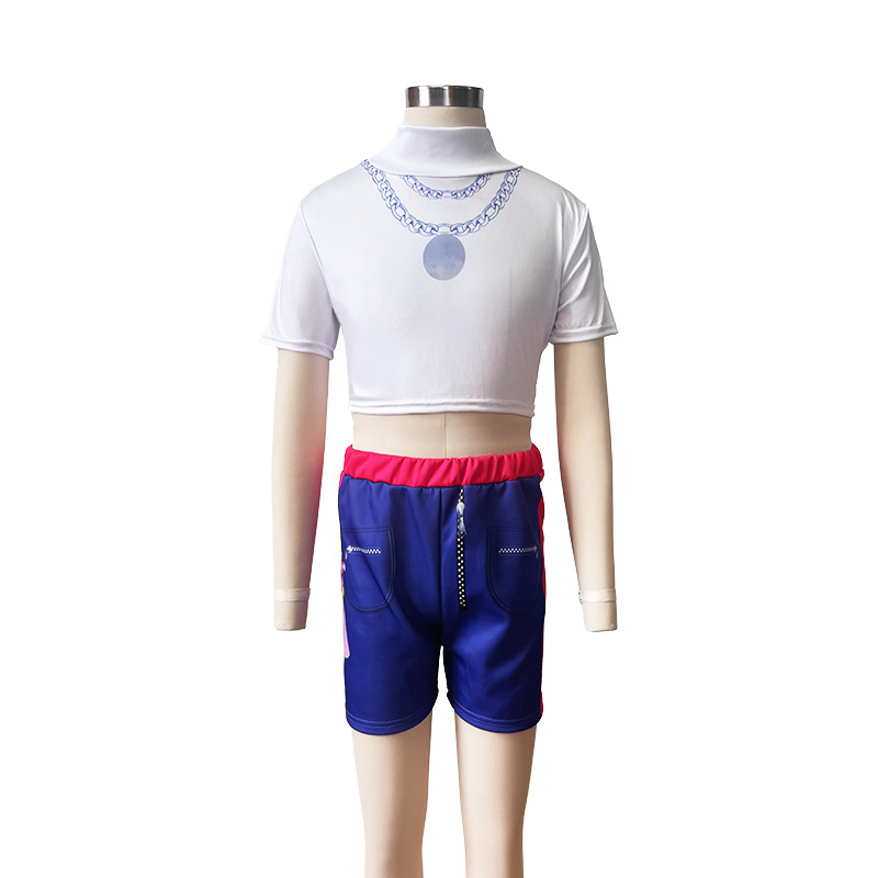 Детски косплей комплект за K-pop група, Milk Silk и спандекс плат, пролет 2025, подходящ за деца до 17 години