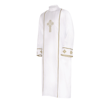 Robă de preot pentru cosplay, unisex, costum de scenă, design medieval cu cruce, țesătură poliester-spandex, poliester <30%, spandex <30%