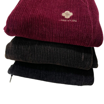 Chenille haremske hlače, opuštenog kroja, ekstra debele, pamuk ≤30% i kašmir 30–50%, japansko-korejski casual stil