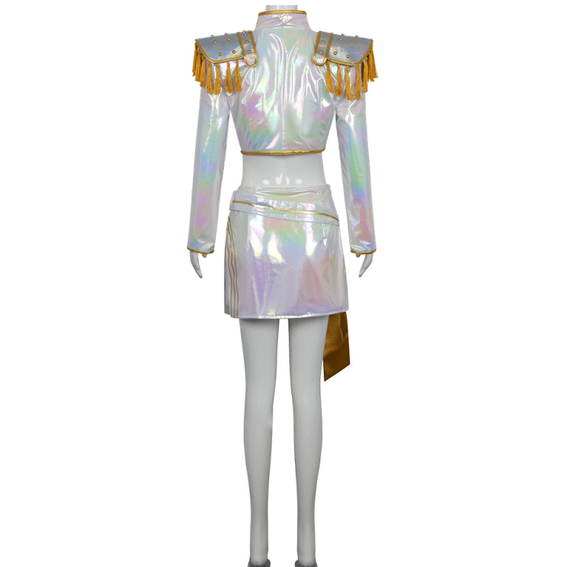 Cosplay odjeća za K-Pop djevojačku grupu: Spandeks tkanina, sadržaj 80–90%, nautikalni stil, svježe i slatko