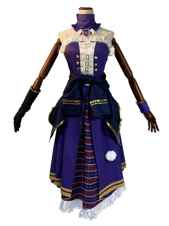 Costum cosplay Sorcerer Identity V, seria Ivory Tower, costum unisex din poliester, cod produs 5922, lansare primăvară 2025, vârsta 18–24.