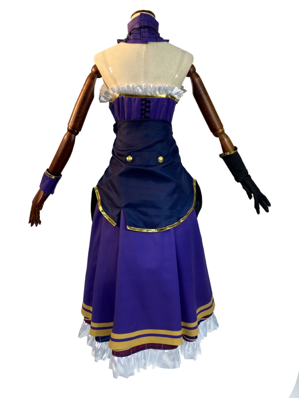 Costum cosplay Sorcerer Identity V, seria Ivory Tower, costum unisex din poliester, cod produs 5922, lansare primăvară 2025, vârsta 18–24.