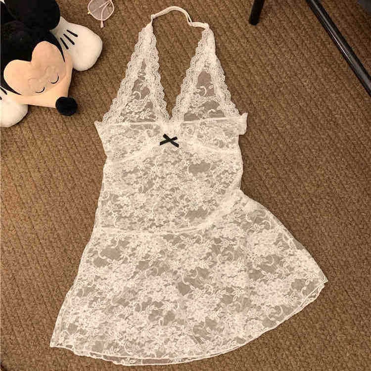 Nylon halter s V-izrezom i čipkom, top s ugrađenim grudnjakom i jastučićima, srednje duljine