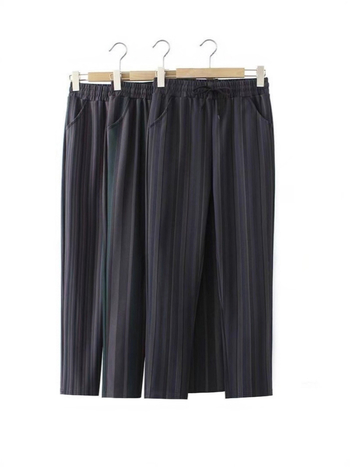 Damske jesenske casual hlače, visoka elastičnost, elastičan pojas sa šnirkom i džepovima s preklopom, harém kroj, uski kroj, dužina do gležnja, country stil