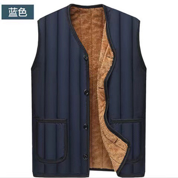 Muška bezrukav vest s fleec podstavom, prugastim uzorkom (poliester materijal, 3D patch džepovi)