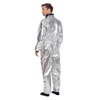 Costum cosplay astronaut pentru Halloween și reprezentații pe scenă | Unisex, adulți, țesătură principală poliester 95%, căptușeală poliester 90%