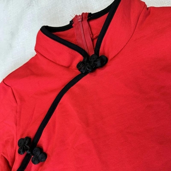 Dance Jue Dámsky scénický kostým – Jazz čínske tradičné štýly, rímska bavlna, Spandex 50-70%, Polyester 30-50%, Jeseň 2025