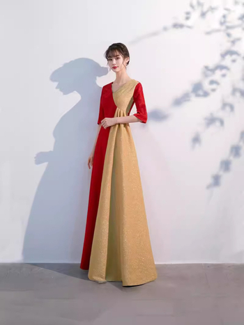 Rochie pentru cor, fustă lungă, poliester 70–80%, îmbrăcăminte de scenă