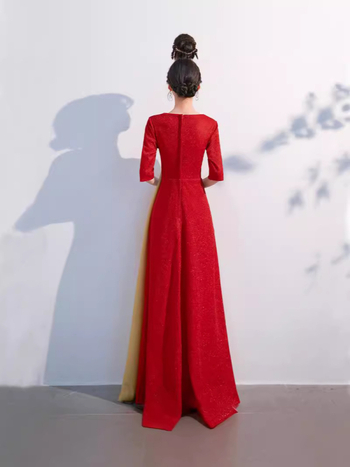 Rochie pentru cor, fustă lungă, poliester 70–80%, îmbrăcăminte de scenă