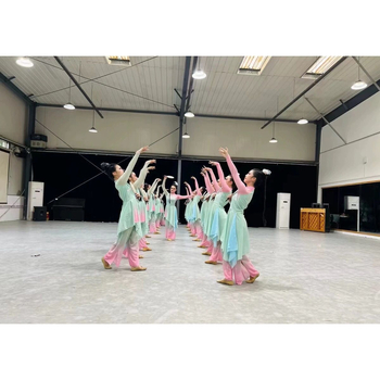 Set de costume pentru dans popular de la Tomi, unisex, materiale flat cloth și spandex, primăvara 2025