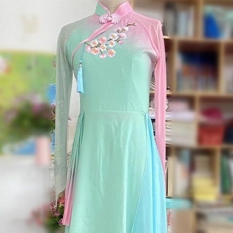 Set de costume pentru dans popular de la Tomi, unisex, materiale flat cloth și spandex, primăvara 2025