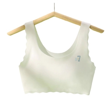 Sutien bandeau sport, fără bretele, din nylon, respirabil, absorbant de transpirație, cu cupe modelate ultra-subțiri, cupă completă