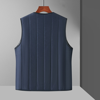 Zimska vest s izšivanjem, poliester tkanina 90–95%, gradski stil za svakodnevno putovanje, zima 2024