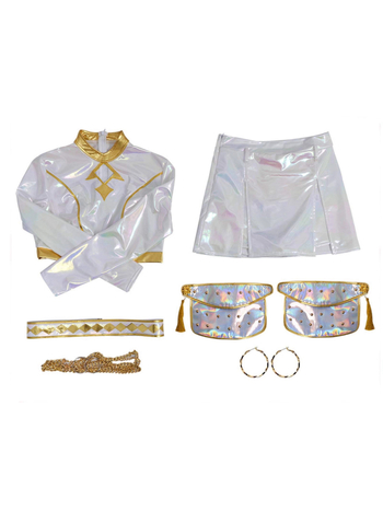 K-Pop cosplay kostim za žensku grupu – Mirazoi Rumi pozorišna odjeća, korejski stil, dugi rukav, proljeće 2025