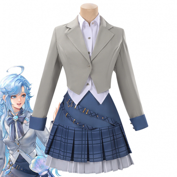 King of Glory Flash Plan cosplay kostim: elegantan ženski kostim s JK suknjom, mekana tkanina, poliester 70-80% glavni, 90-95% sekundarni, proljeće 2025.