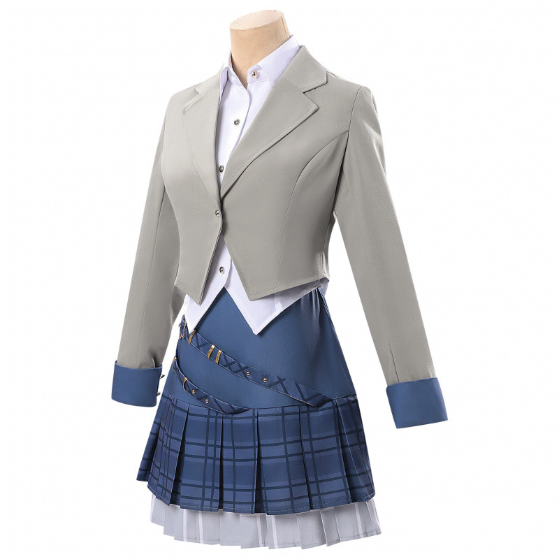 King of Glory Flash Plan cosplay kostim: elegantan ženski kostim s JK suknjom, mekana tkanina, poliester 70-80% glavni, 90-95% sekundarni, proljeće 2025.