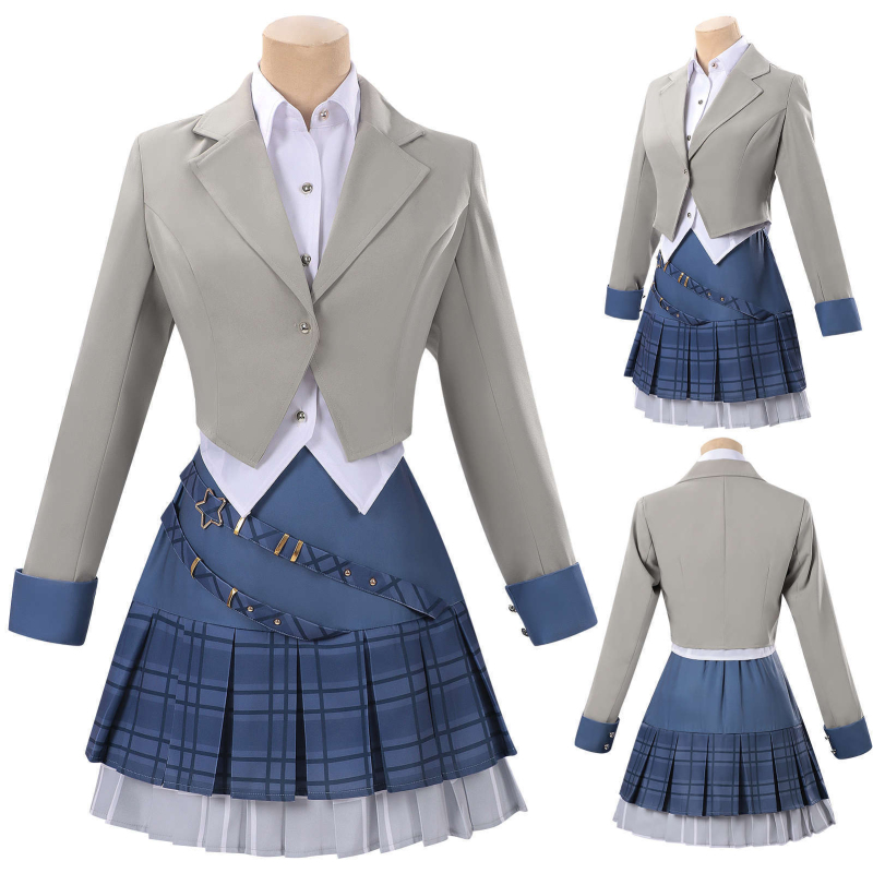 King of Glory Flash Plan cosplay kostim: elegantan ženski kostim s JK suknjom, mekana tkanina, poliester 70-80% glavni, 90-95% sekundarni, proljeće 2025.