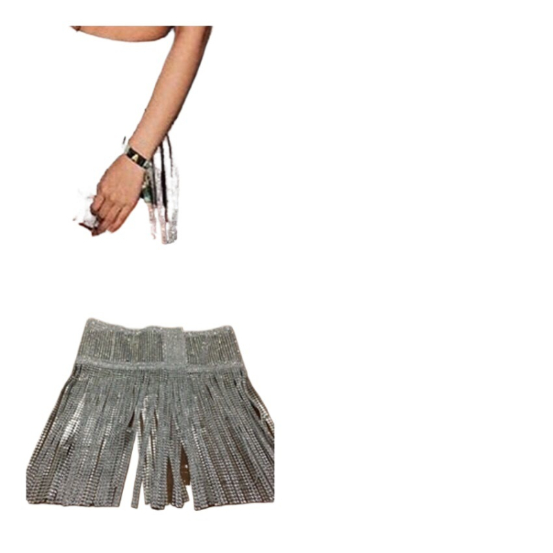 Plesna suknja inspirirana zvijezdama korejske skupine - mini hip suknja, vuneni materijal, stil kraljice sestra