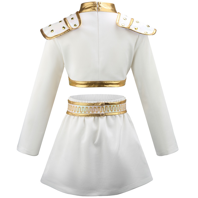 Детска рокля, корейски стил, лято 2025, деца 3–8 г, 100% полиестер, подплата от памук