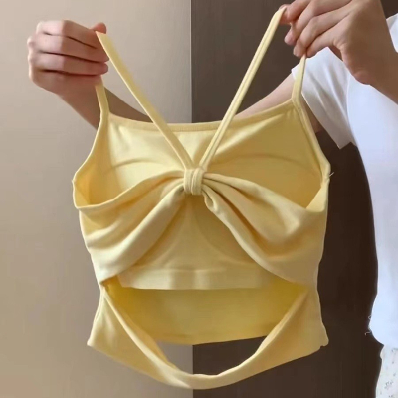 Tube top s vezanjem oko prsa, lijep leđa, udoban kroj, 90–95% poliester, duljina struka, proljeće 2025, za mlade 18–40