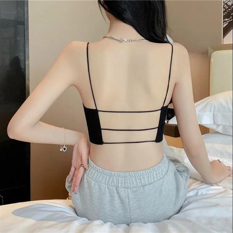 Najlon bezrameni wrap za prsa – tube top s tanjim oblikovanim čašicama, prozračan, bez leđa