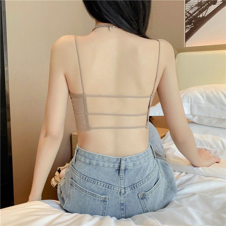 Najlon bezrameni wrap za prsa – tube top s tanjim oblikovanim čašicama, prozračan, bez leđa