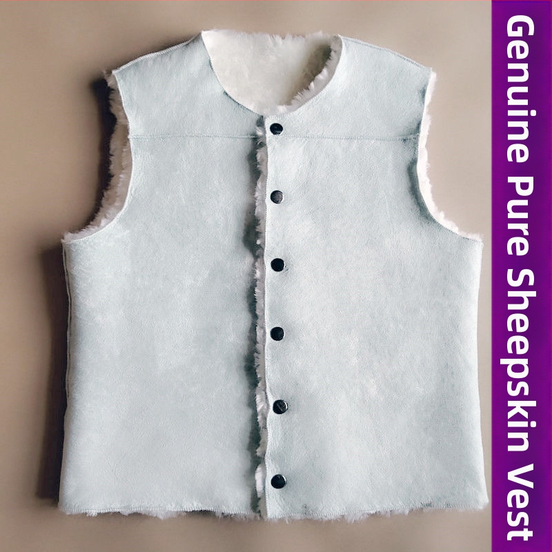 Unisex jakna od kozje kože s pamukom podstavom, kineski retro stil, proljeće 2025