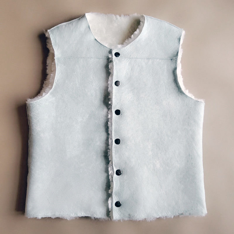 Unisex jakna od kozje kože s pamukom podstavom, kineski retro stil, proljeće 2025