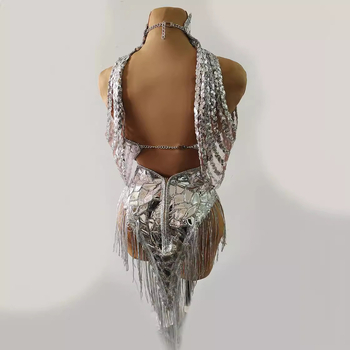 Női színpadi ruházat – Norvans Spandex, 95%+ anyagösszetétel, 2024 tavasz, latin Cha-Cha stílus