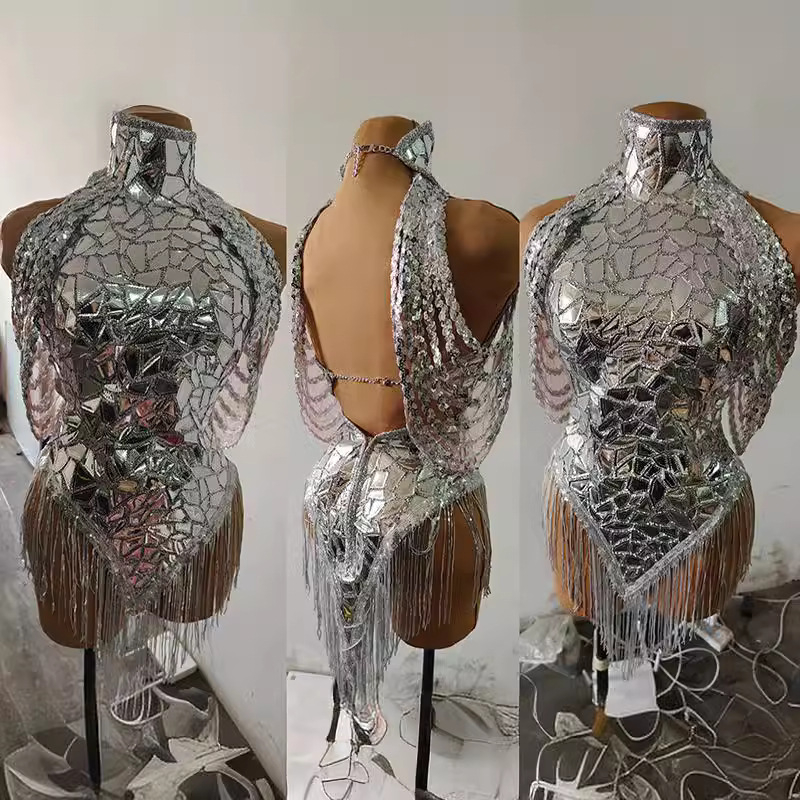 Női színpadi ruházat – Norvans Spandex, 95%+ anyagösszetétel, 2024 tavasz, latin Cha-Cha stílus