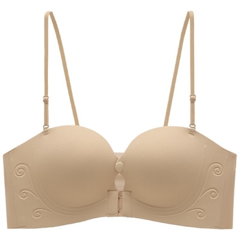 Sutien bez naramenica s prednjim zatvaranjem, nevidljiv i bezšiven dizajn, push-up, protuklizni