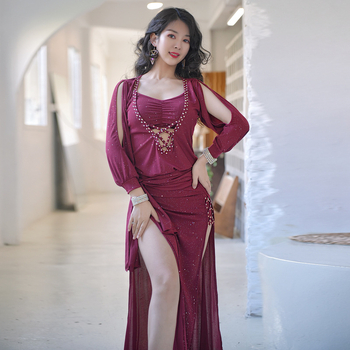 Has-tánc gyakorló ruha — Shaabi Baladi köntös, poliészter, Danyi Brahman, nők, 2023 ősz