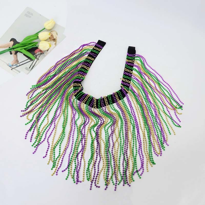 Vēdera deju josta ar pērlītēm un spīdumiem, šūta dejai svārki